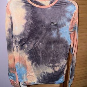 California Tie-Dye Long Sleeve Shirt